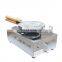 Hotel  Equipment LPG Type  Gas Waffle Maker Stainless Steel Body Waffle Machine With  Wooden Case/ Carton Packing
