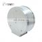 304 stainless steel roll jumbo tissue triple toilet paper dispenser