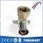 Wholesale DZR HPB58-3A pex pipe coper fitting female threaded elbow with base