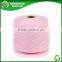 Recycle 50% cotton 50% polyester terry towel yarn 18s pink color HB608 China