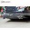 W222 diffuser fit for MB S-class W222 S350 S400 to B style B700 rear diffuser with round exhaust tips for W222 B diffuser