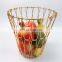 European i-shaped Three-Layer Fruit Hanging Basket Creative Metal Folding Removable Fruit Basin Storage Basket Cradle Home Furnishing Articles