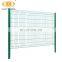 3D curved square post home garden fence welded wire mesh fence kenya