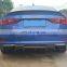 JC Sportline Карбоновый задний бамперный диффузор для A3 S3 2015 2016