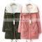 Wholesale custom Brand Women's Winter Outerwear Cotton-padded Medium-long Jacket Camperas Ladies Women Thick Winter Coat