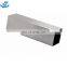 stainless steel welded pipes grade 201304 316 square steel tube pipe price