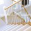 Victorian Ash treads stainless steel cube balustrade stairs