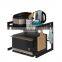 K&B wholesale kitchen microwave oven storage rack adjustable scalable microwave rack
