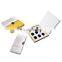 16 color white eyeshadow empty palette 26mm magnet packaging cardboard eyeshadow box