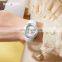 SANDA 3119 New Fashion Quartz Watch  Women's Watches White Rose Gold Waterproof  Women Casual Wristwatch