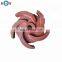 Customized  Casting Ductile Iron Mud Pump Impeller