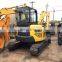 Komatsu original mini excavator pc55 , Second hand mini digger with blade , Komatsu excavators