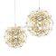 High Quality Modern Nordic Fireworks Decorative Pendants Chandelier Hanging Garden LED Spark Ball Light