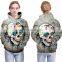 2022 New design Pullover digital printed sublimation hoodie for men printing Hoodies