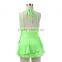Dansgirl Kids Latin Dress Two Tone Leotard With Skirts