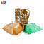 Custom reusable gold printing packaging aluminum foil coffee fruit laundry detergent stand up portable spout pouch
