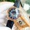 Luxury Men's Couple Blue Watch Gift Set Luxury Quartz Watch Men's Ladies Watch Waterproof