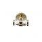 Experienced Manufacturer Certificated Gold Plating Zinc Alloy Clothes Hanger Wall Mount Rack Coat Hook Wall Clothes Hooks