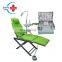 HC-L050 low price Portable folding dental chair unit with air compressor for dental clinic
