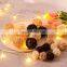 Hot Sale Set Rattan Ball Heart Stars Home Decorations Christmas Tree Ornament Decor Wholesale in Bulk