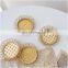 Handmade Rattan Coasters Set 6 Tea Cup Coasters