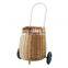 New Arrival Rattan Luggy Basket Doll Stroller High Quality Wicker Basket for Home Organizing Wholesale Supplier
