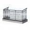 Best Choice Exceptional Quality  Modern Tubular Steel Railing Outdoor Indoor Metal Railing From China Manufacturer