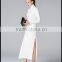 Long pullover split package hipknit sweater skirts for girls