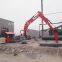 YZH Pedestal Boom System Fixed with Hydraulic Hammer