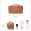 Travel Cosmetic Bags,Big，Capacity Makeup Bags for Ladys,Watertight Portable Pouch Open Flat Toiletry Bags Make up Organizer with Divider and Handle