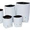 Black & White Nursery Pots PE Plastic Seedling Plant Grow Bags with Breathable Holes Rooting Bags Poly Grow Bags