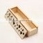 high quality eco-friend pine wood gift storage packaging box with slid lid