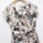 2025 Spring/Summer New European and American Women's Fashion Style Silk Texture Printed Dress