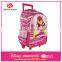 Best Selling Flower Girl Trolley Bag Skating Wheels With Lights