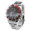 FT1637 Cheapest all stainless steel watchband 3atm water resistant quartz digital watch