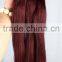 Straight 100% virgin peruvian unprocessed hair for trade show