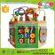 New Design Six-sides Cube Toys Children Educational Wooden Activity Center for Kids                        
                                                Quality Choice