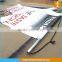 Digital printing indoor pvc hanging banner, durable hanging banner