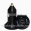 Free Sample Factory Wholesale Car Charger Dual USB 12v Car Battery Charger Mobile Phone Charger