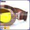 BJ-GT-013 fashionable popular Copper Yellow lens motorcycle googles glasses for Harley
