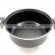 forged aluminum imitation nonstick coating pressed aluminum casserole hot pot cheap price