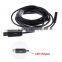 10M Cable Length 10mm Lens 4 LEDs Waterproof IP67 2.0M Camera HD 1080*720P USB Snake Inspection Camera Endoscope Borescope