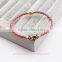 2016 Best Seller Custom Size Magnetic Clasp Punk Genuine Leather North Skull Bracelet