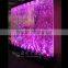 Public Indoor Decoration Led Acrylic Water Bubble Wall