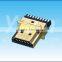 Dongguan Yxcon 19P male high quality HDMI connector
