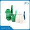 green color plastic brass ball valve for drinking water/water pipe double female threaded stop valve PN25