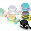 In-Ear earbuds with microphone with cable winder for children
