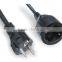 Europe Schuko extension cord with VDE, CE, GS approval