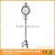 antique double sides floor stand clock