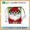 2016 christmas gift nylon polyester drawstring bag rucksack HL-PB044
